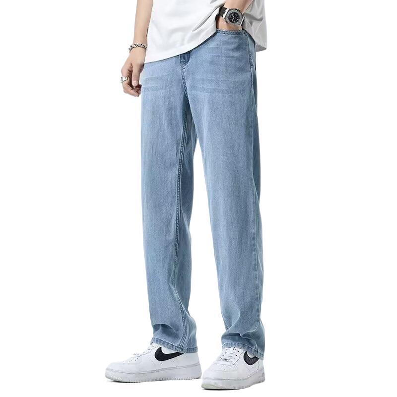 Men's Loose American Retro Straight Casual Pants