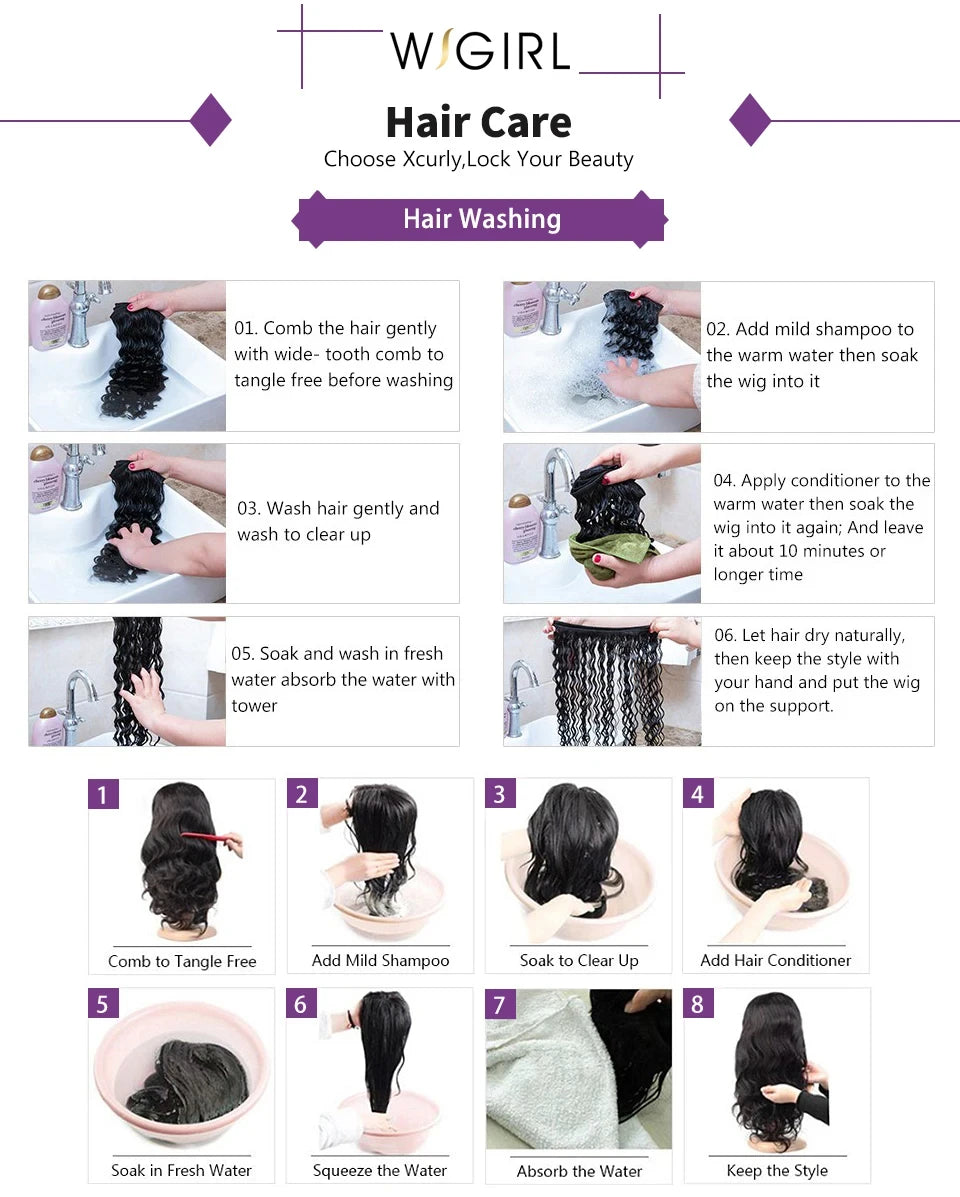 30 inch 7x6 100% glueless wigs human hair Brazilian Body Wave 13x6 hd transparent closure lace front wig human hair 250Density