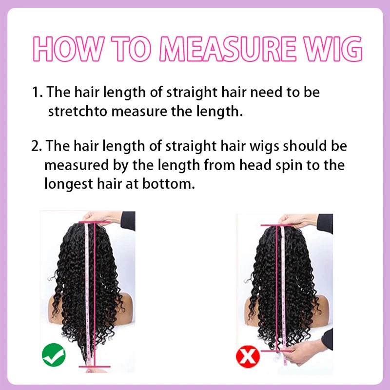 Water Wave Lace Front Wig Human Hair 13x6 Curly Lace Front Human Hair Wigs Wet Wavy 100% Brazilian Hair Deep Wave Wig for Women