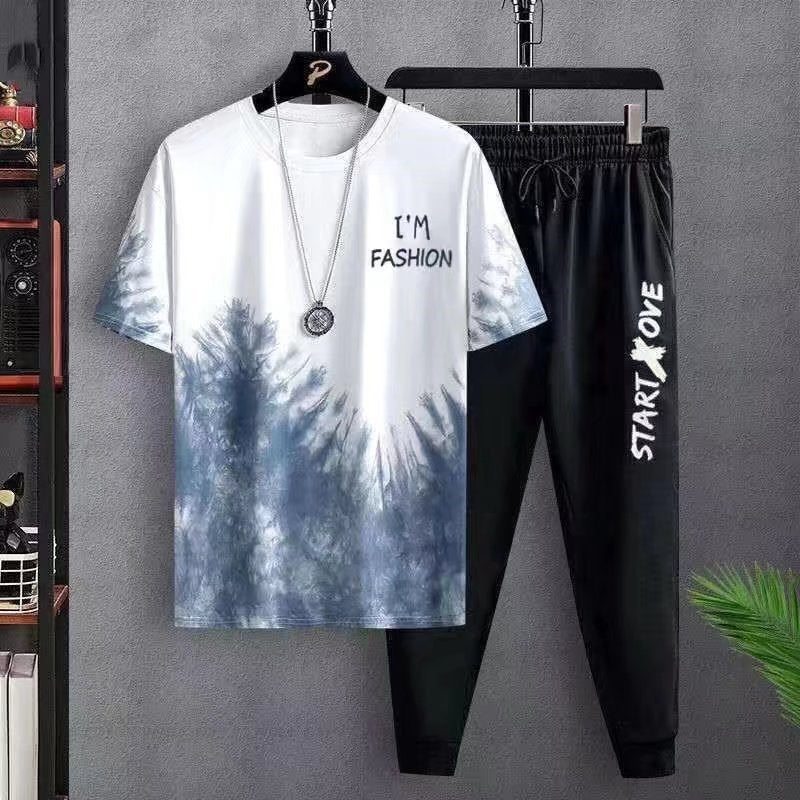 Summer Thin Short-sleeved Trousers Sports Suit