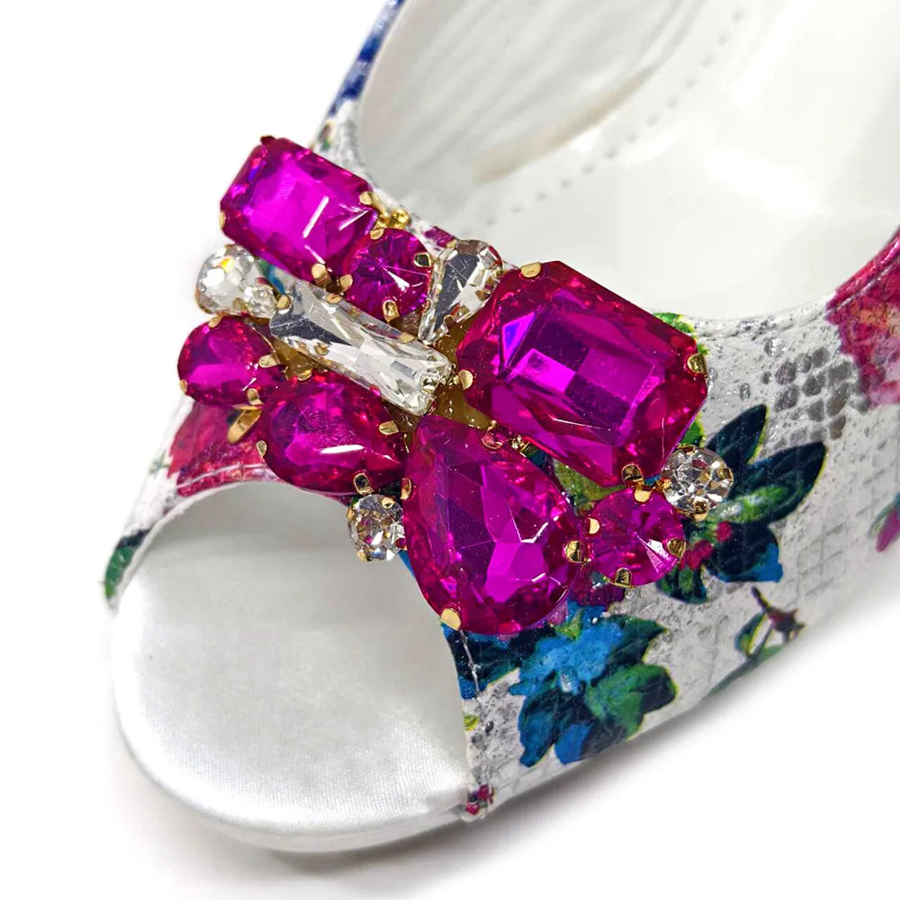 Venus Chan Italian Sandals and Bags Matching Set 2024 Women Heel Party for Gold Colour Wedding Bigger Size Thick Heel Shoes