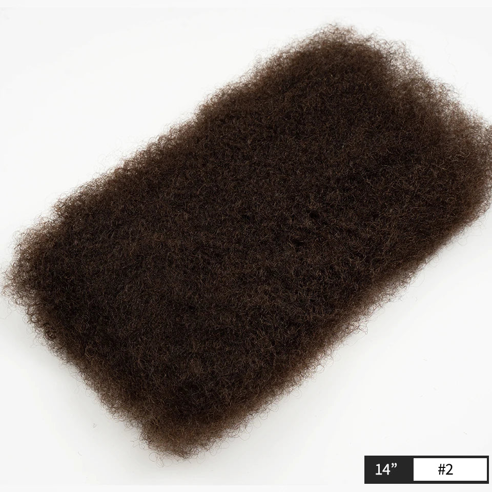 Afro Kinky Bulk Braiding Hair Extensions – Rebecca Fashion Lightweight, Natural Colors for African Braids & Casual Wear