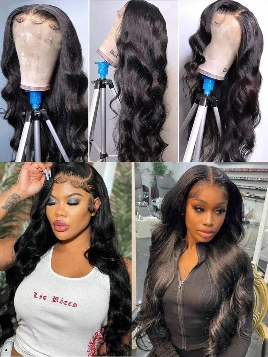 30 40 Inch Body Wave 13x6 Hd Lace Frontal Wigs High Density 13x4 Lace Front Wig Black Human Hair Women Brazilian Wigs On Sale
