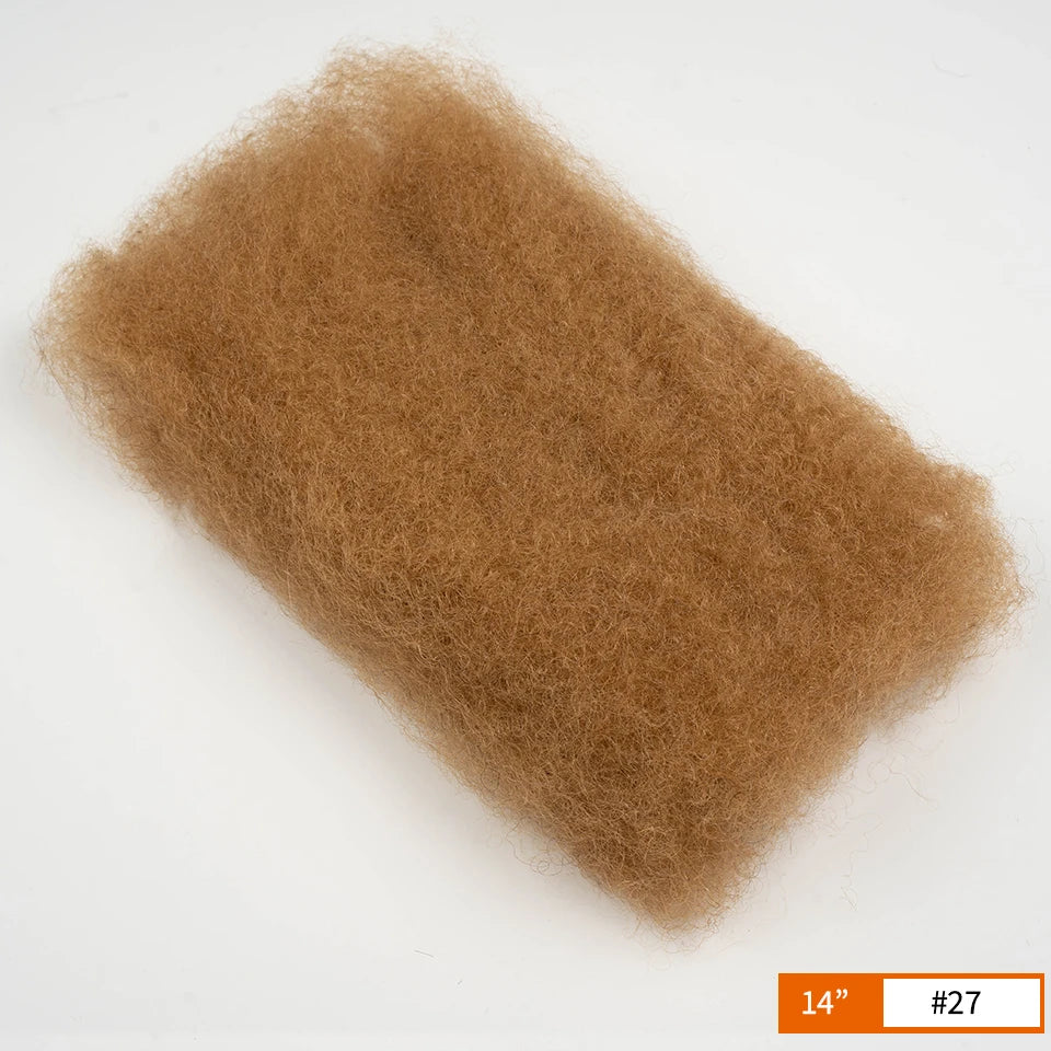 Afro Kinky Bulk Braiding Hair Extensions – Rebecca Fashion Lightweight, Natural Colors for African Braids & Casual Wear