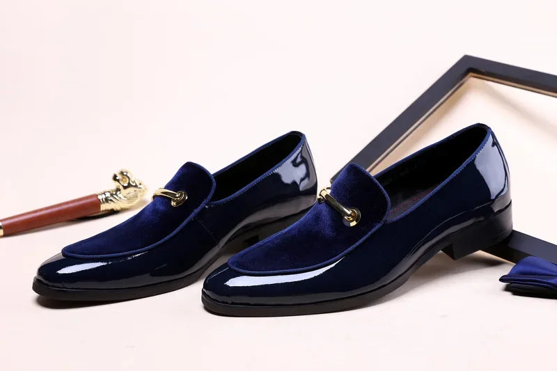 ZapatosPara HombreMen Social Shoe AutumnLuxury Men Dress Leather Shoe Fashion Flat Men Shoe Italian Business Casual Shoes Loafer