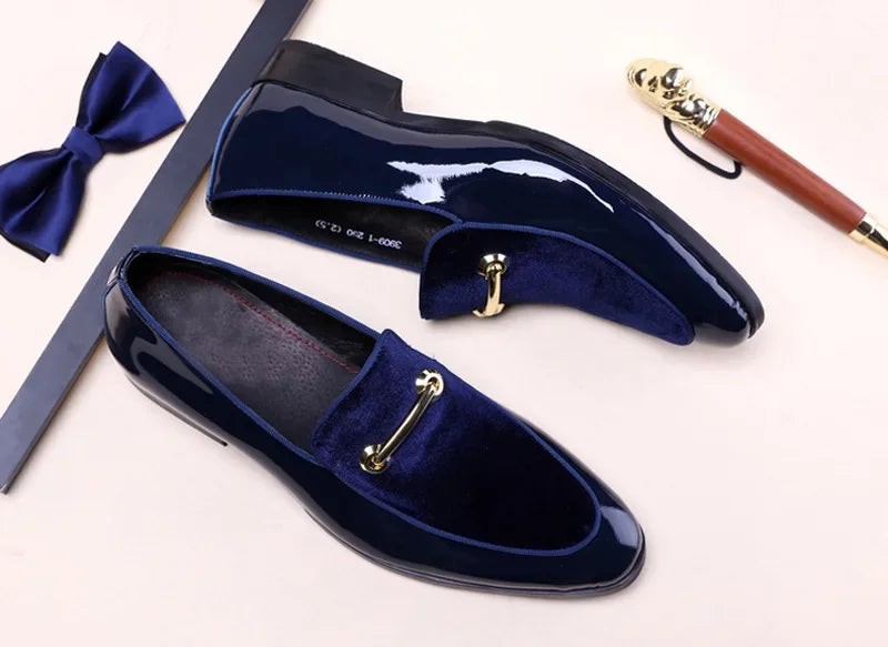 ZapatosPara HombreMen Social Shoe AutumnLuxury Men Dress Leather Shoe Fashion Flat Men Shoe Italian Business Casual Shoes Loafer