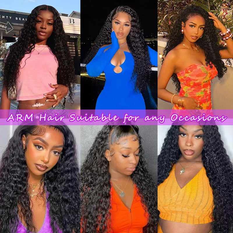 Water Wave Lace Front Wig Human Hair 13x6 Curly Lace Front Human Hair Wigs Wet Wavy 100% Brazilian Hair Deep Wave Wig for Women