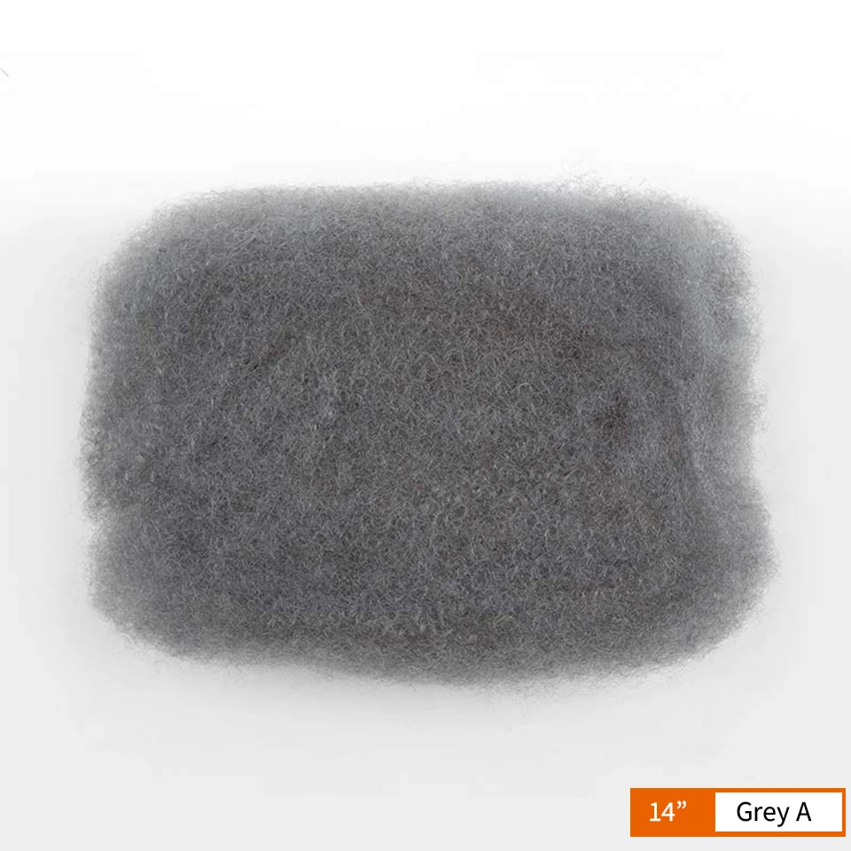 Afro Kinky Bulk Braiding Hair Extensions – Rebecca Fashion Lightweight, Natural Colors for African Braids & Casual Wear