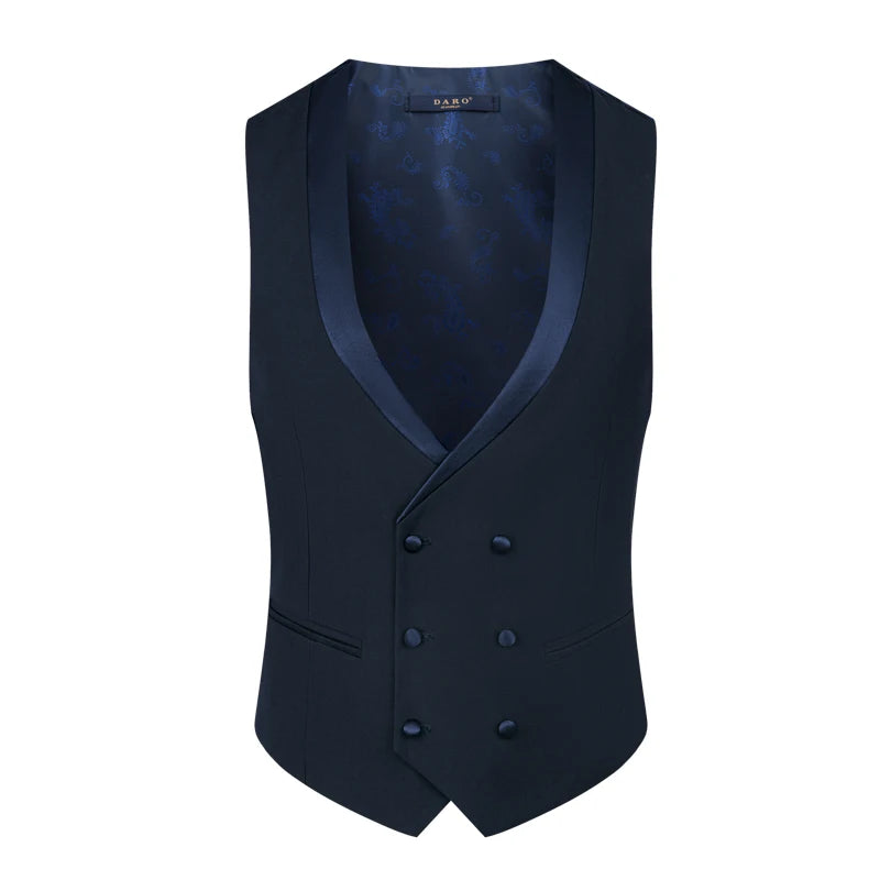 2024 High-grade Light Luxury Mens Suits Set 3 Pieces, Wedding Host Banquet Performance Party Blazer Dress with Pants Vest, S-3XL