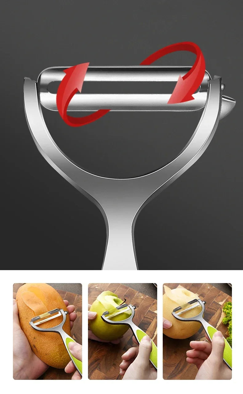 Multi-function Peeler Stainless Steel Vegetable Peeler Potato Peeler Carrot Grater Fruit Tools Kitchen Accessories
