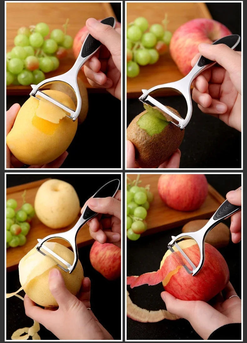 Multi-function Peeler Stainless Steel Vegetable Peeler Potato Peeler Carrot Grater Fruit Tools Kitchen Accessories