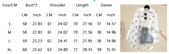 Mickey Mouse Blouse Ladies Long Sleeve Women Shirt Beach Shirts Kawaii Cartoon Summer Disney Clothes Cover-Up Top Casual