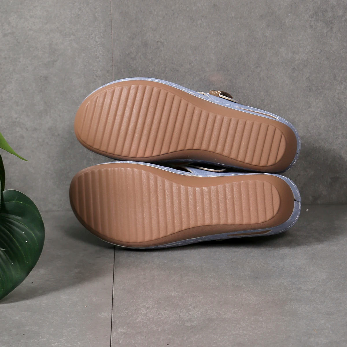 Women Wedge Platform Slippers 2025 Summer New Clip Toe Orthopedic Arch Support Sandals Pu Leather Non-Slip Soft Shoes Flip Flops