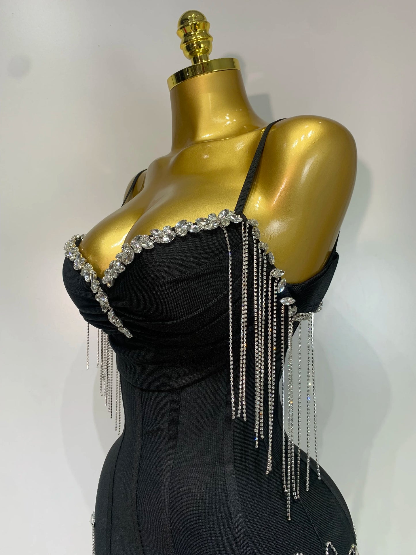 Women Sexy Backless Spaghetti Strap Bodycon Sleeveless Bandage Dress 2025 Elegant Prom Gown Club Evening Party Birthday Dresses