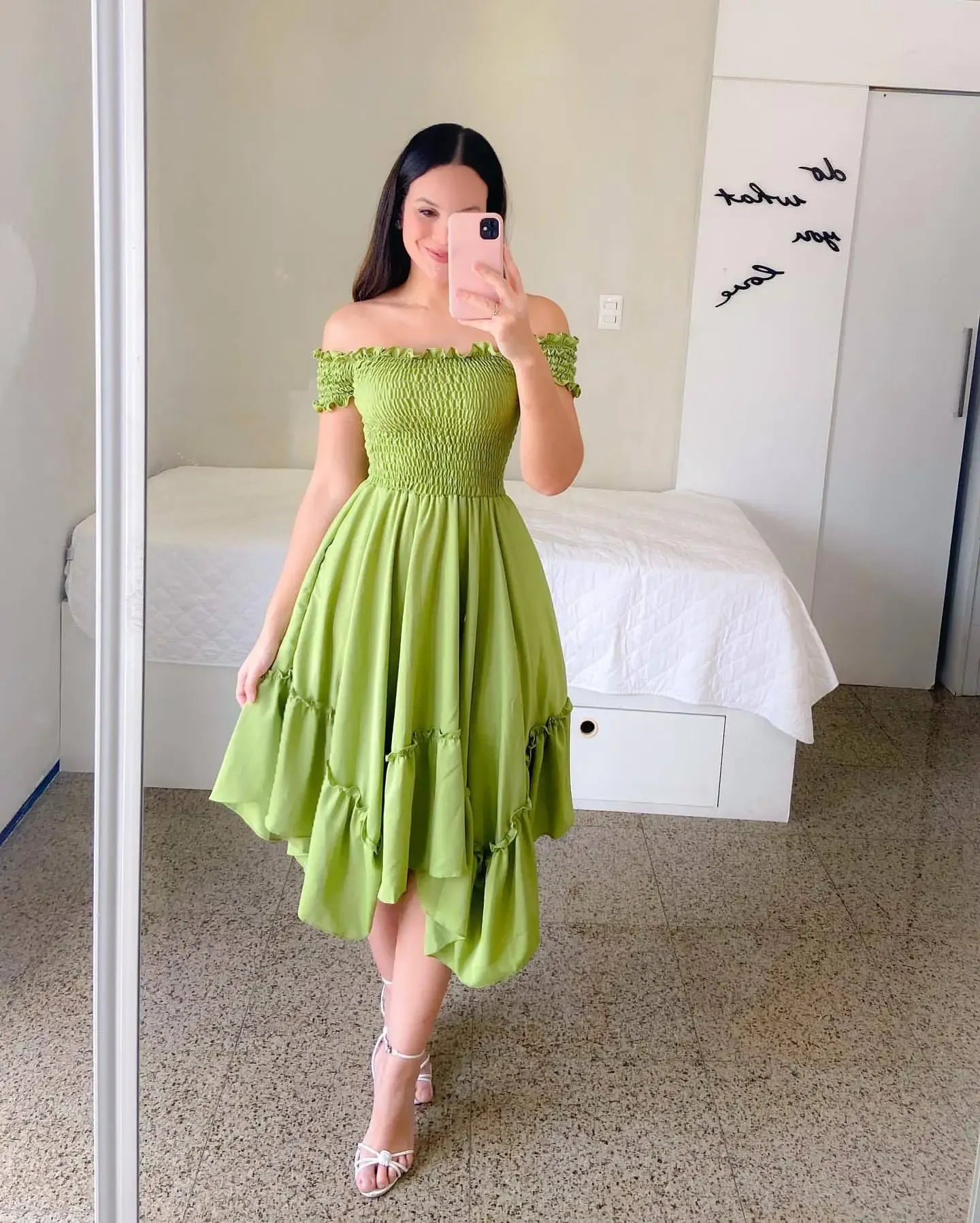 Dresses Summer Ladies Sexy Off Shoulder Flower Print Dress Elegant Short Sleeve Elastic Irregular Casual Dress Vestido De Mujer