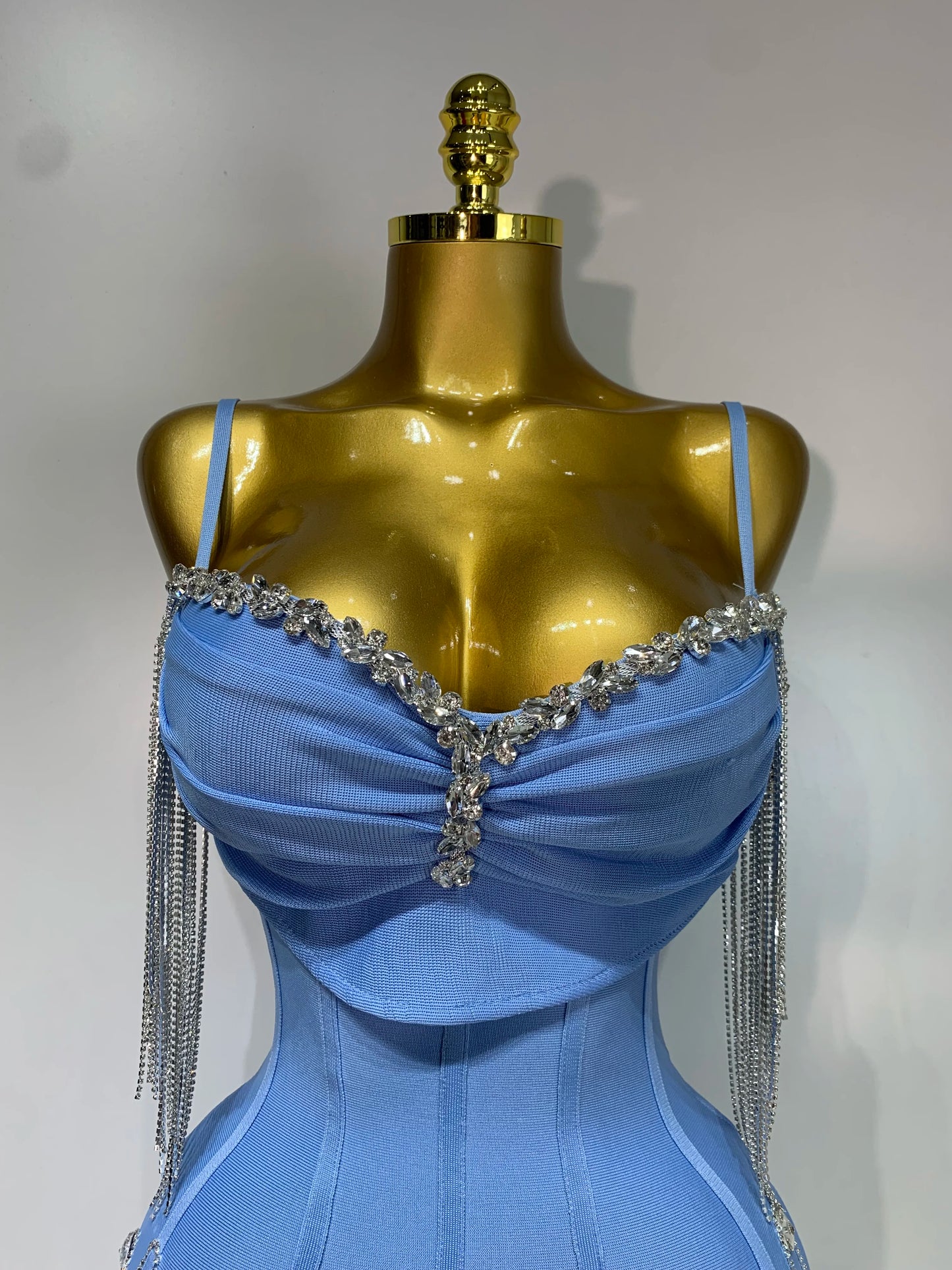 Women Sexy Backless Spaghetti Strap Bodycon Sleeveless Bandage Dress 2025 Elegant Prom Gown Club Evening Party Birthday Dresses