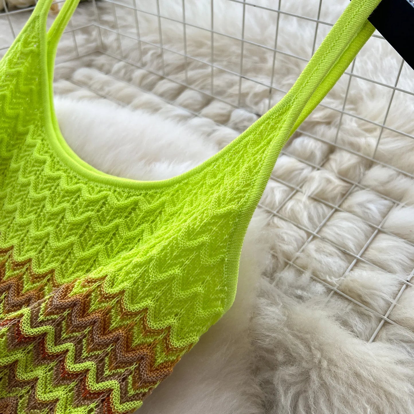 FAGADOER Summer Fashion Knitting Bodycon Maxi Dress Women Rainbow Color Spaghetti Strap Long Dress Female Streetwear Vestidos