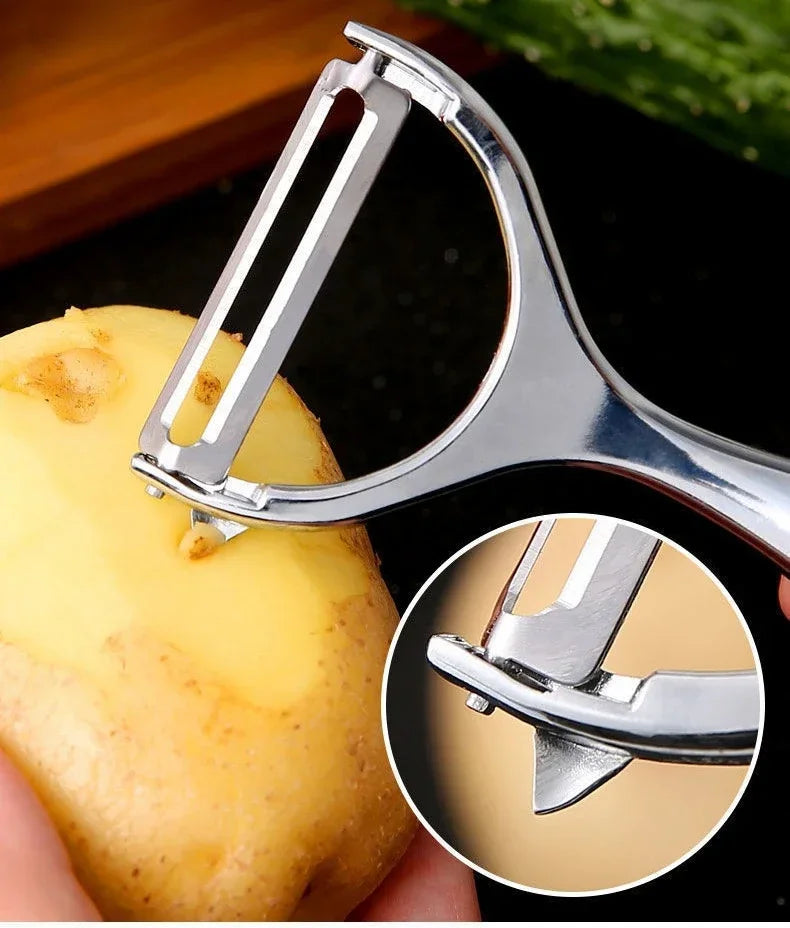 Multi-function Peeler Stainless Steel Vegetable Peeler Potato Peeler Carrot Grater Fruit Tools Kitchen Accessories