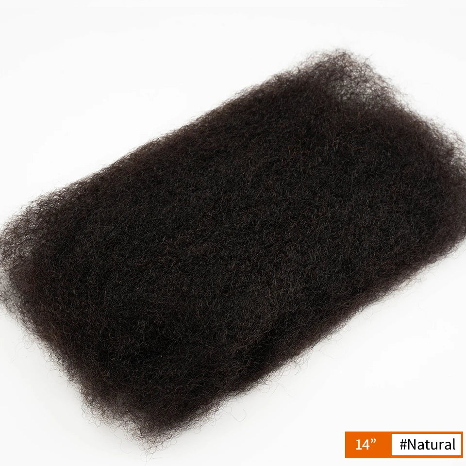 Afro Kinky Bulk Braiding Hair Extensions – Rebecca Fashion Lightweight, Natural Colors for African Braids & Casual Wear