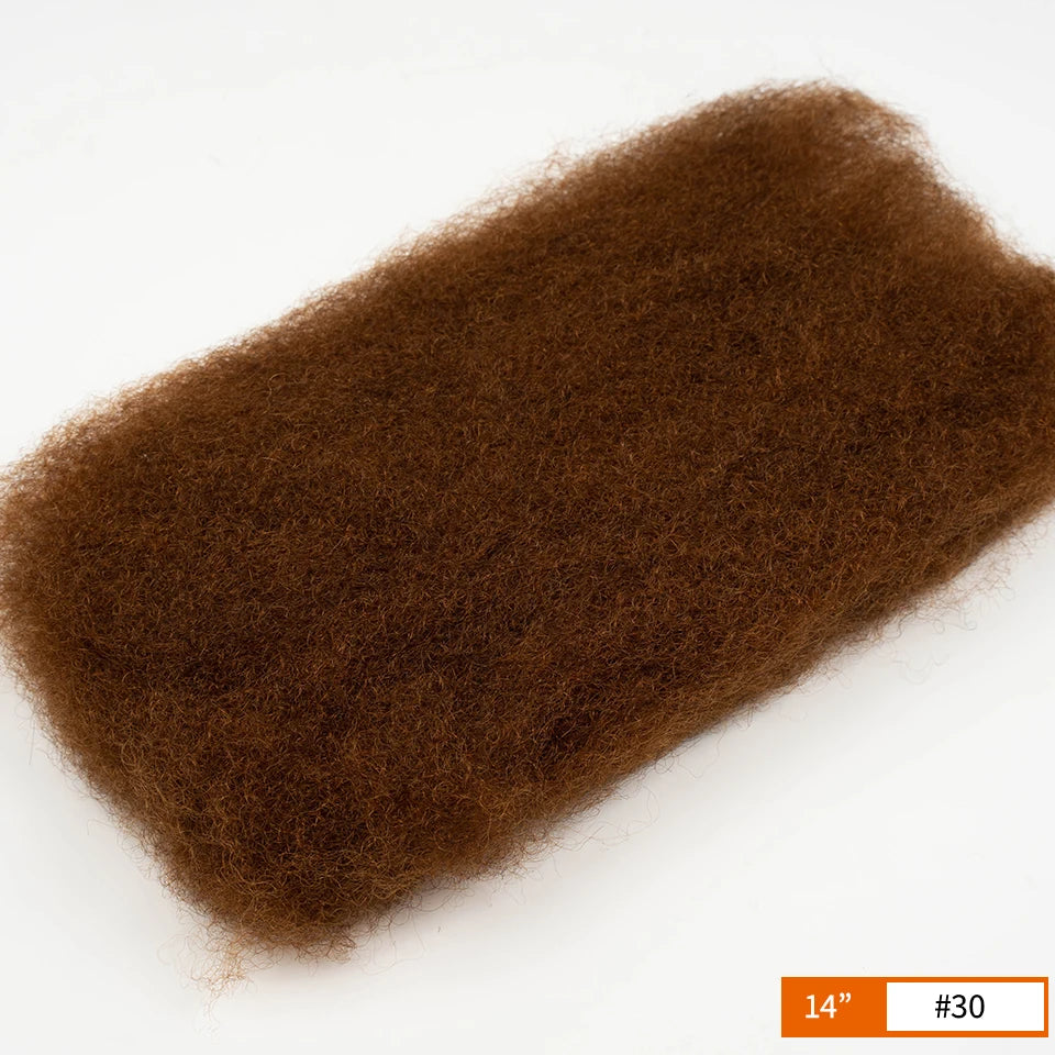 Afro Kinky Bulk Braiding Hair Extensions – Rebecca Fashion Lightweight, Natural Colors for African Braids & Casual Wear