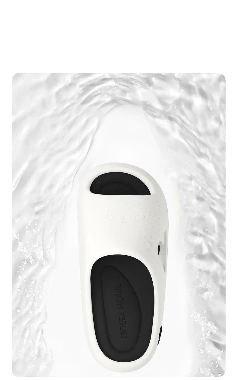 House Slipper Flip Flop Women Love Heart Platform Cloud Outdoor Indoor Summer Soft Sandal Slides Ladies Home Hotel Shoe Flat EVA