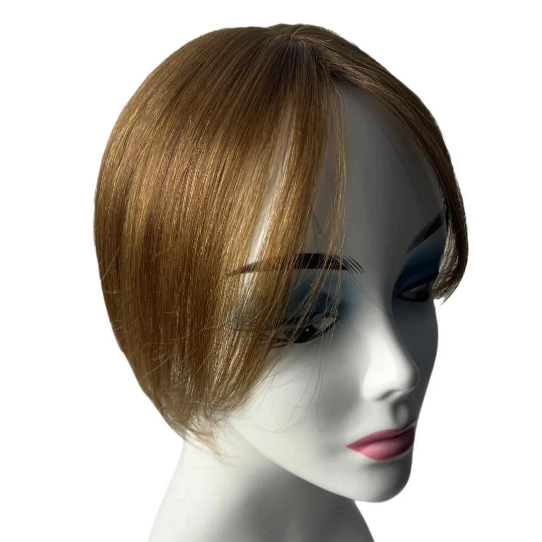 Natural Human Hair Bangs for Women 100% Real Human Hair Fringe Clips in Extensions Korean Side Bangs False Bangs