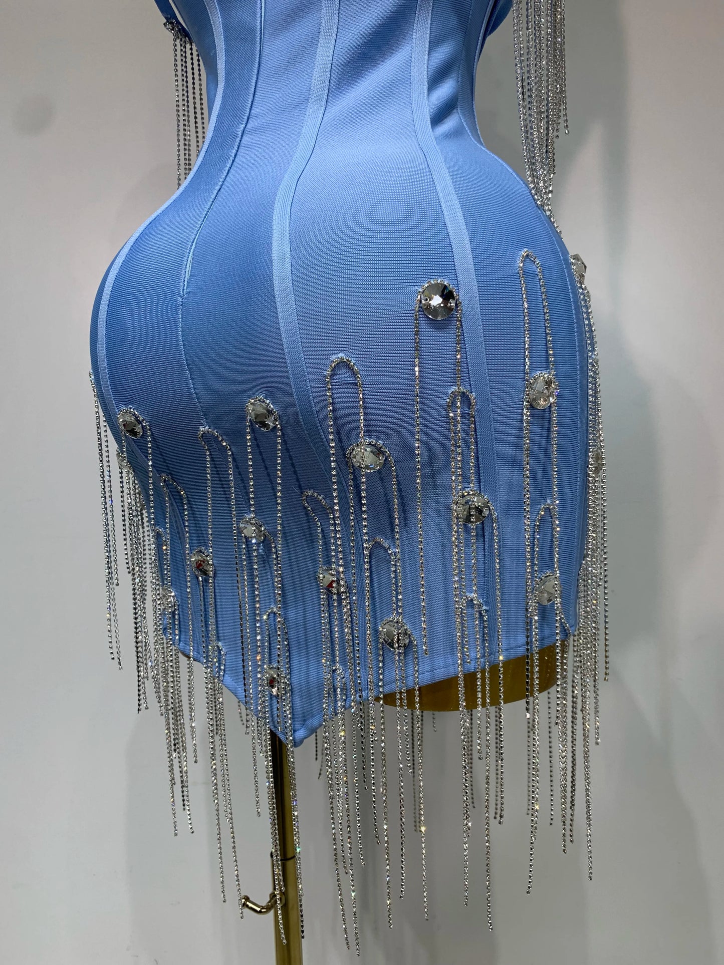 Women Sexy Backless Spaghetti Strap Bodycon Sleeveless Bandage Dress 2025 Elegant Prom Gown Club Evening Party Birthday Dresses