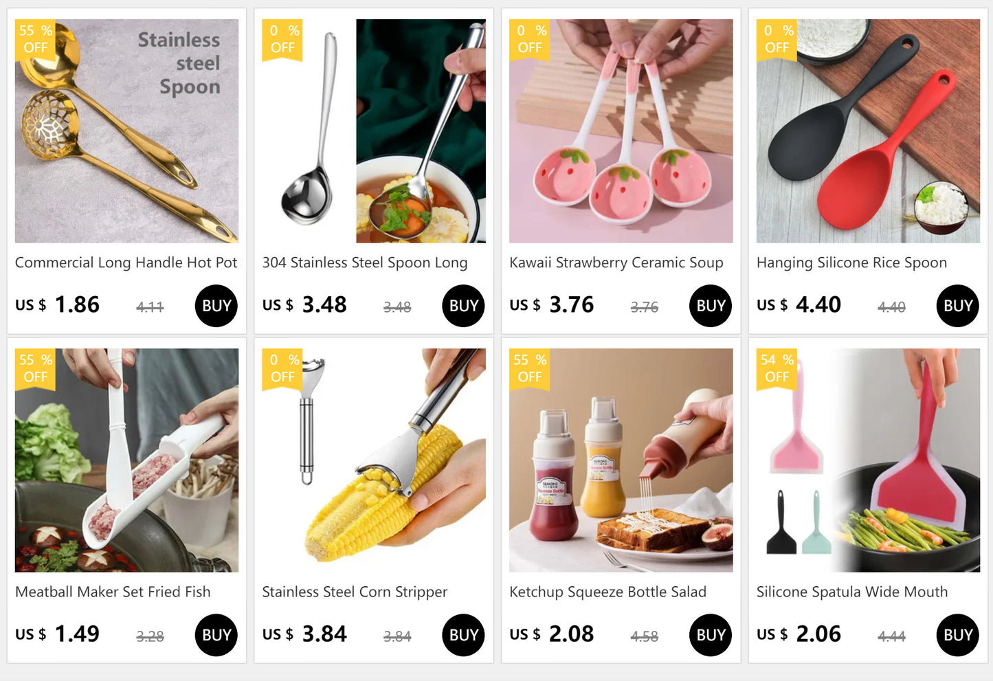 Stainless Steel Colander Spoon Soup Colander Kitchen Gravy Oil Soup Fat Separator Yogurt Oil Skimmer Spoon Kitchen Accessories