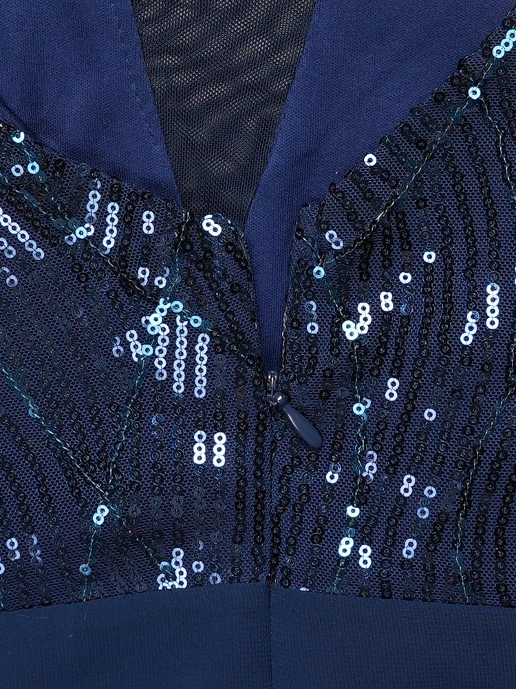 Long Sleeve Chiffon Dresses For Women African Dashiki Sequin Robe Dubai Abaya Wedding Party Birthday Gown 2025 Summer Clothing