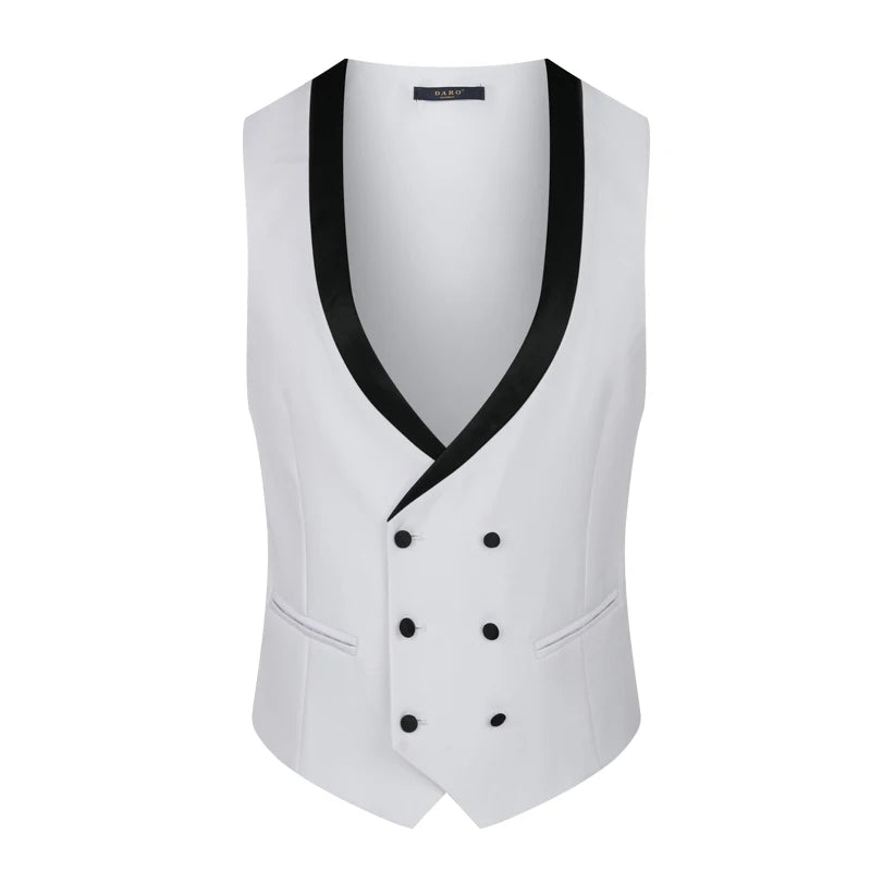 2024 High-grade Light Luxury Mens Suits Set 3 Pieces, Wedding Host Banquet Performance Party Blazer Dress with Pants Vest, S-3XL