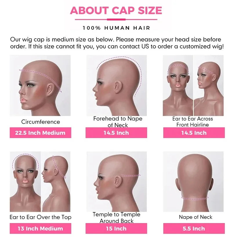 13x4 Reddish Brown Body Wave Lace Frontal Human Hair Wig HD Lace Frontal Wig Human Hair Wig Pre Plucked Brazilian Remy Hair