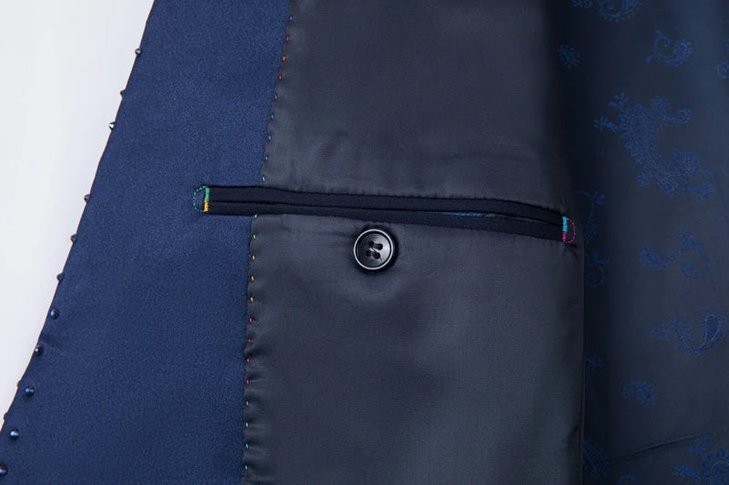 2024 High-grade Light Luxury Mens Suits Set 3 Pieces, Wedding Host Banquet Performance Party Blazer Dress with Pants Vest, S-3XL