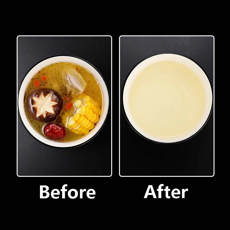 Stainless Steel Colander Spoon Soup Colander Kitchen Gravy Oil Soup Fat Separator Yogurt Oil Skimmer Spoon Kitchen Accessories