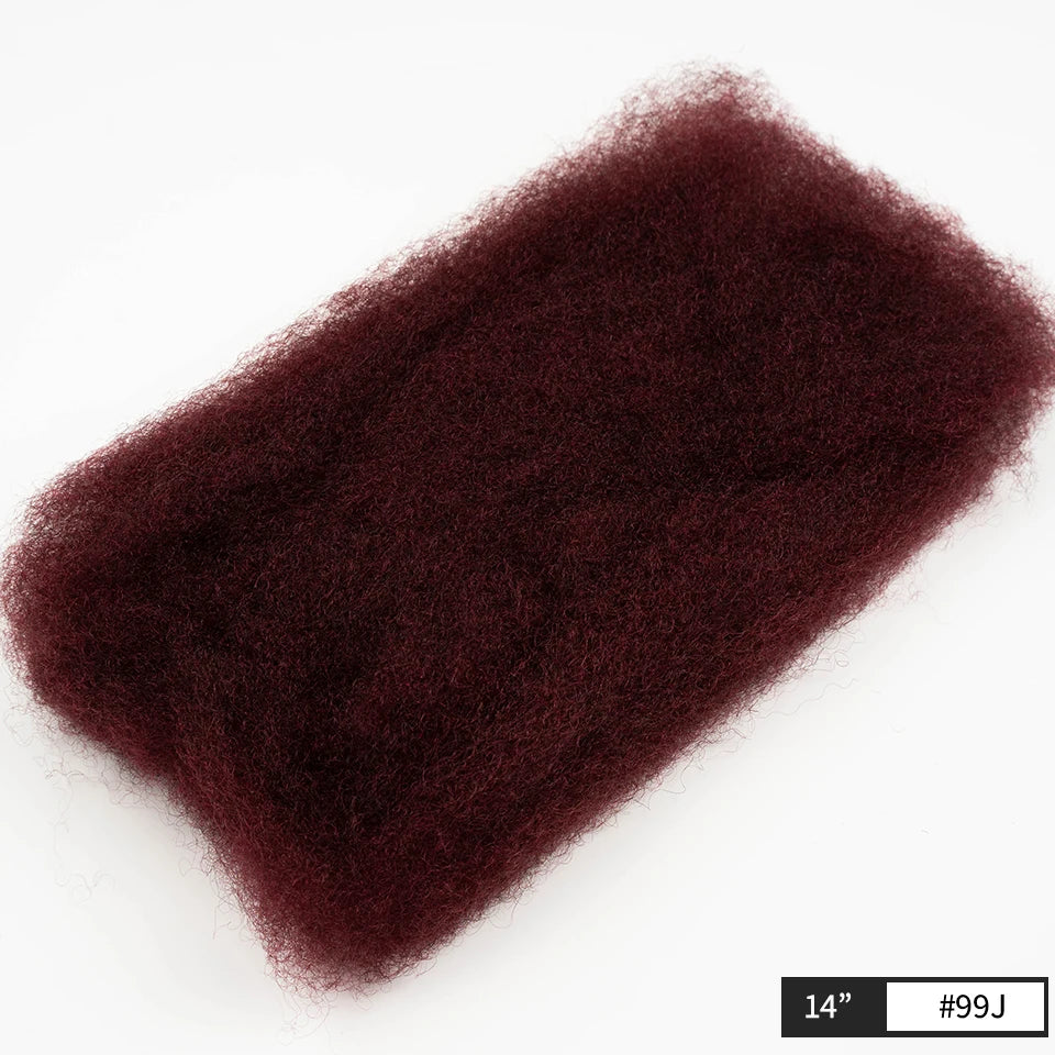 Afro Kinky Bulk Braiding Hair Extensions – Rebecca Fashion Lightweight, Natural Colors for African Braids & Casual Wear