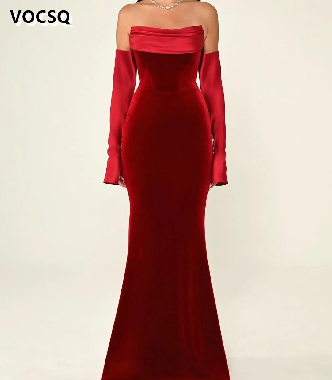 Mermaid Prom Dress Off Shoulder Women Evening Dress Vestidos De Noche vestidos de fiestas elegantes mujer Formal Dress