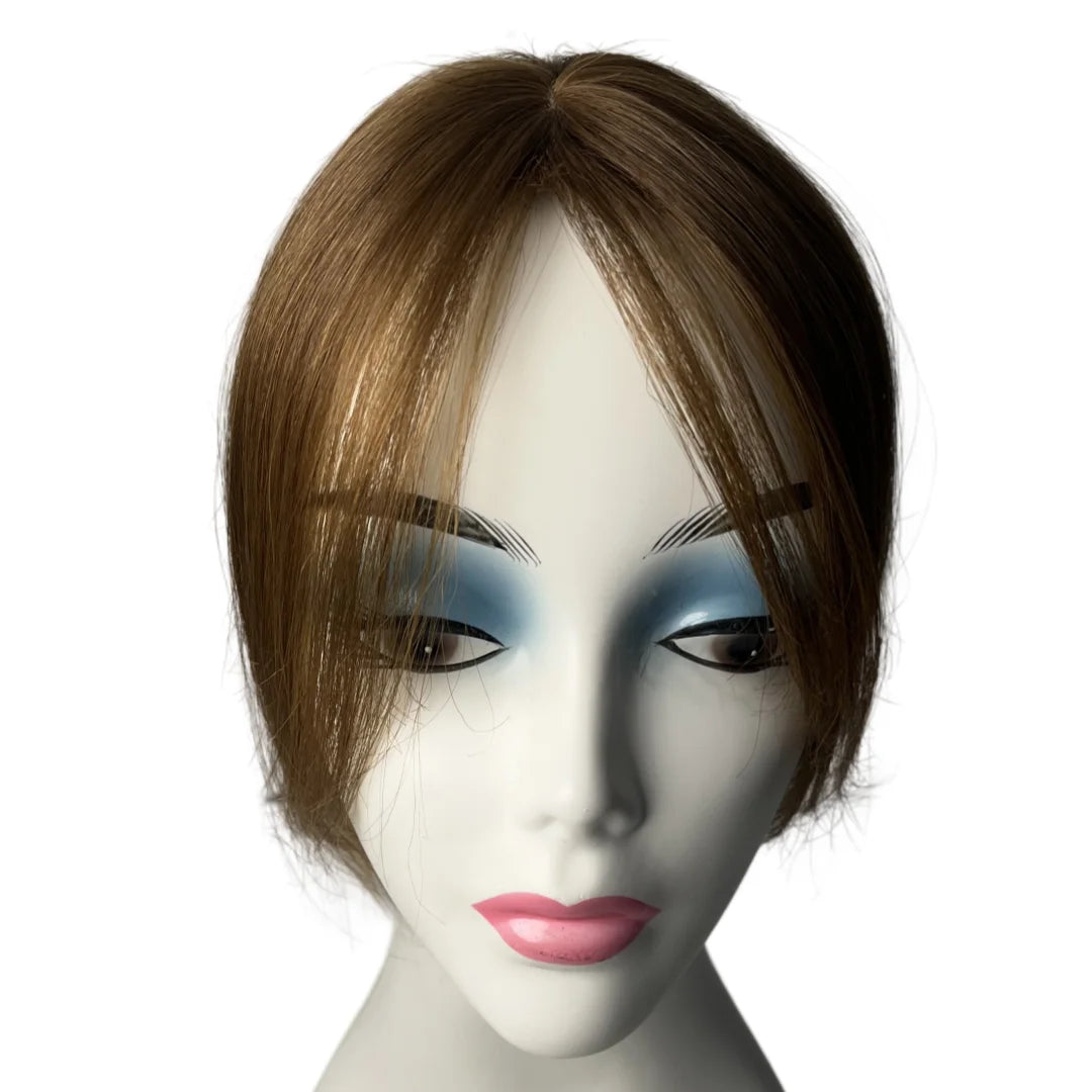 Natural Human Hair Bangs for Women 100% Real Human Hair Fringe Clips in Extensions Korean Side Bangs False Bangs