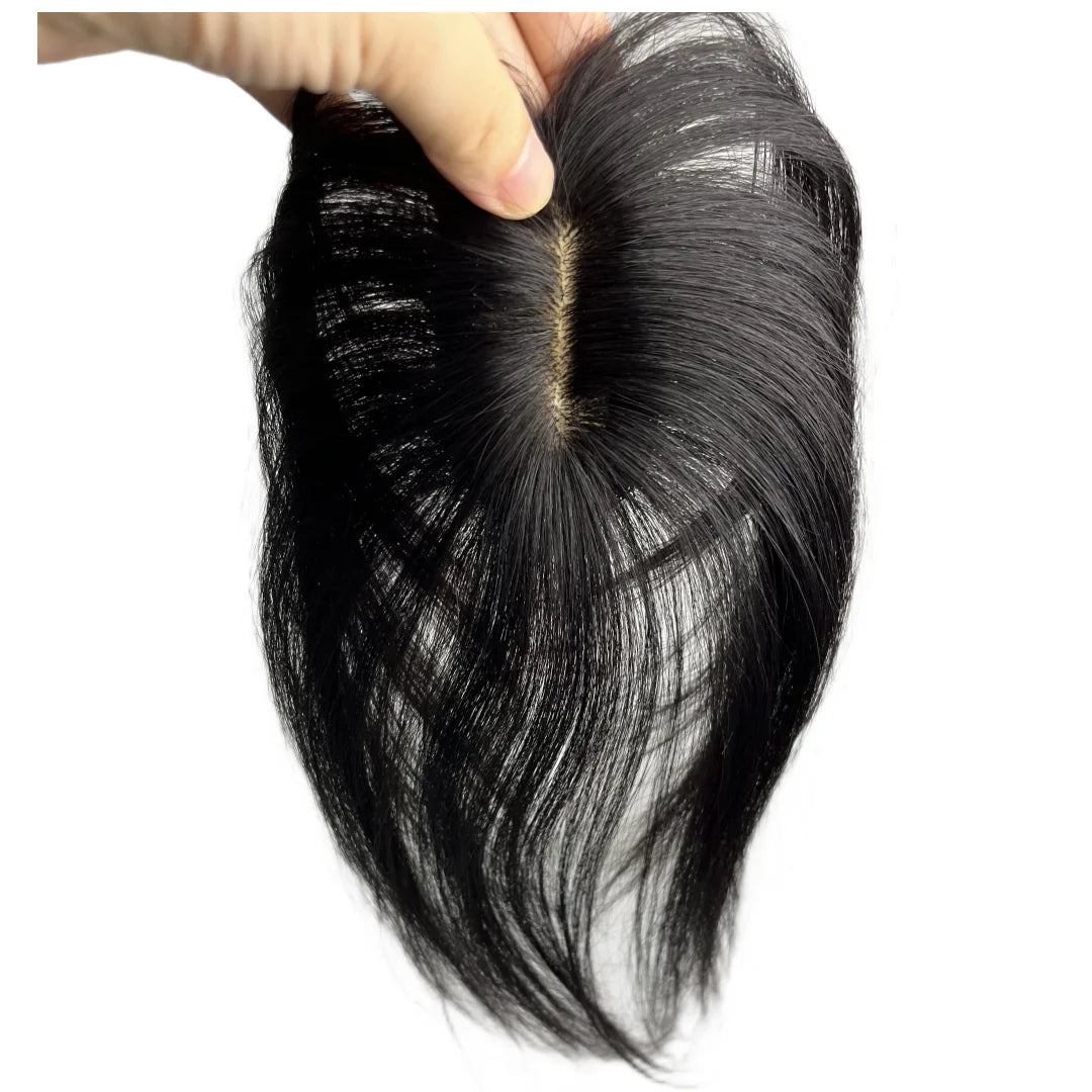 Natural Human Hair Bangs for Women 100% Real Human Hair Fringe Clips in Extensions Korean Side Bangs False Bangs