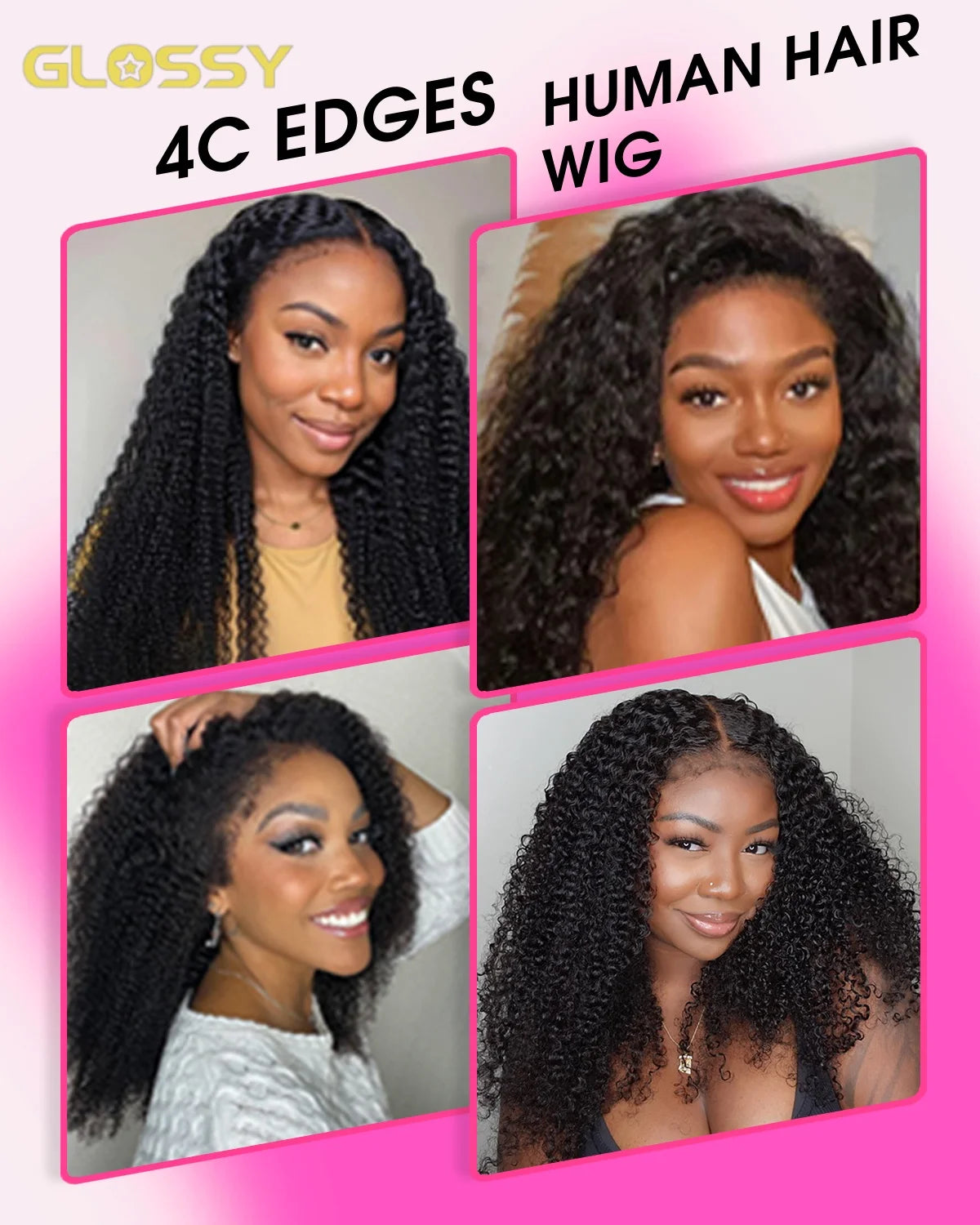 13x6 Hd 250 Density Afro Kinky Curly Wig 100% Human Hair 13x4 4c Edges Frontal Deep Wave Curly Lace Front Wigs For Women on sale